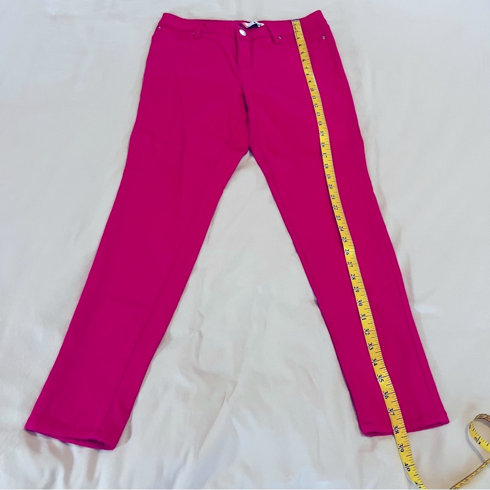 YMI HOT Pink SUPER STRETCH Skinny Jeans Vibrant Style